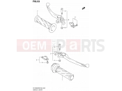SUZUKI SV1000S K7 (2007) (E24) 53 - HANDLE LEVER (SV1000/U1/U2)