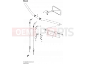 SUZUKI SV1000S K7 (2007) (E28) 49 - HANDLEBAR (SV1000K6 E33)