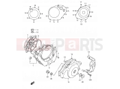 SUZUKI SV650 K1 (2001) 5 - CRANKCASE COVER