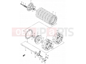 SUZUKI SV650 K1 (2001) 18 - CLUTCH