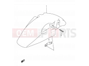 SUZUKI SV650 K1 (2001) 38 - FRONT FENDER