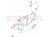 SUZUKI SV650 K1 (2001) 47A - SEAT TAIL COVER (MODEL K1)