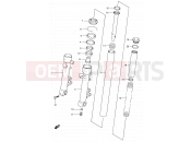 SUZUKI SV650 K1 (2001) 48A - FRONT FORK DAMPER (MODEL K1)