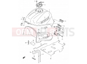 SUZUKI SV650 K3 (2003) 44 - FUEL TANK (MODEL K3)
