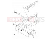 SUZUKI SV650 K3 (2003) 66 - REAR SWINGING ARM