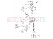 SUZUKI SV650 K3 (2003) 70 - REAR MASTER CYLINDER (MODEL K3)