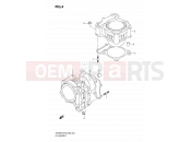 SUZUKI SV650 / SV650S K3 (2003) 4 - CYLINDER
