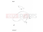 SUZUKI SV650 / SV650S K5 (2005) 47 - FRONT FENDER (MODEL K3/K4/K5/K6)