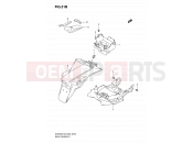 SUZUKI SV650 / SV650S K5 (2005) 51B - REAR FENDER (WITH ABS)