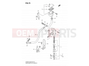 SUZUKI SV650 / SV650S K5 (2005) 70 - REAR MASTER CYLINDER (SV650K3)
