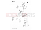 SUZUKI SV650 / SV650S K7 (2007) 70A - REAR MASTER CYLINDER (SV650SK3)