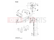 SUZUKI SV650 K9 (2009) (E24) 86 - REAR MASTER CYLINDER (SEE NOTE)