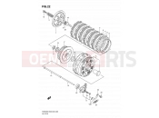 SUZUKI SV650A / SV650SA K8 (2008) 22 - CLUTCH