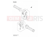 SUZUKI SV650A / SV650SA K8 (2008) 44A - HANDLE SWITCH (SV650SL0/SAL0)
