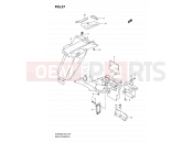 SUZUKI SV650A K9 (2009) (E19) 57 - REAR FENDER (WITHOUT ABS)