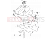 SUZUKI SV650S K5 (2005) 44B - FUEL TANK (MODEL K5/K6)