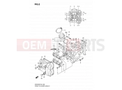 SUZUKI SV650S K8 (2008) (E02) 2 - FRONT CYLINDER HEAD