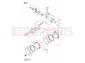 SUZUKI SV650S K9 (2009) (E19) 7 - CRANKSHAFT