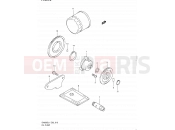 SUZUKI SV650S L1 (2011) (E02) 15 - OIL PUMP