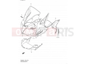 SUZUKI SV650S L1 (2011) (E02) 74 - COWLING BODY