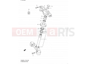 SUZUKI SV650S L1 (2011) (E02) 92 - STEERING STEM (SV650SUL1 E24)