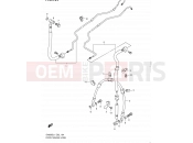 SUZUKI SV650S L1 (2011) (E02) 104 - FRONT BRAKE HOSE (SV650SAL1 E24)