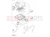 SUZUKI SV650S L1 (2011) (E24) 13 - AIR CLEANER