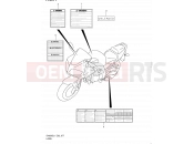 SUZUKI SV650S L1 (2011) (E24) 77 - LABEL (SV650SL1 E24)