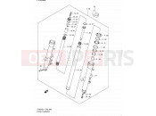 SUZUKI SV650S L1 (2011) (E24) 85 - FRONT DAMPER (SV650SL1 E02)
