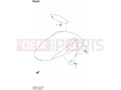 SUZUKI SV650S L2 (2012) (E02) 62 - FRONT FENDER (SV650SL2 E24)