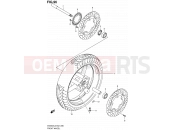 SUZUKI SV650S L2 (2012) (E02) 96 - FRONT WHEEL (SV650SAL2 E24)