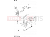 SUZUKI SV650S L2 (2012) (E24) 12 - THROTTLE BODY FITTING