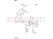 SUZUKI SV650S L2 (2012) (E24) 71 - REAR FENDER (SV650SL2 E24)