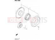 SUZUKI SV650S L5 (2015) (E19) 122A - STARTER CLUTCH