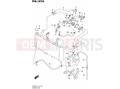 SUZUKI SV650S L5 (2015) (E19) 187A - RADIATOR HOSE