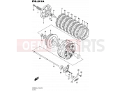 SUZUKI SV650S L5 (2015) (E19) 201A - CLUTCH