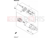 SUZUKI SV650S L5 (2015) (E19) 301A - STARTING MOTOR