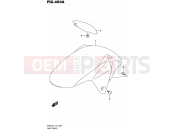 SUZUKI SV650S L5 (2015) (E19) 460A - FRONT FENDER
