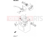 SUZUKI SV650S L5 (2015) (E19) 467A - HANDLE LEVER