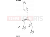 SUZUKI SV650S L5 (2015) (E19) 536A - FRONT BRAKE HOSE