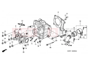 HONDA NES150Y @150 2000 E-2 CYLINDER HEAD