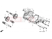 HONDA NES150Y @150 2000 E-14 TRANSMISSION