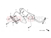 HONDA NES150Y @150 2000 F-19 EXHAUST DRUM