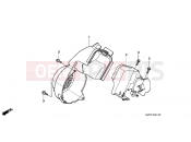 HONDA SK50MY DIO SR 2000 E-1 FAN COVER / COVER