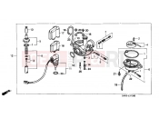 HONDA SK50MY DIO SR 2000 E-11 CARBURETOR