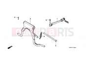 HONDA SK50MY DIO SR 2000 F-18 SUPPORT / BLOWER ARM