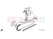 HONDA SES1254 Dylan 125 2004 E-4 TIMING CHAIN ​​/ TENSIONER