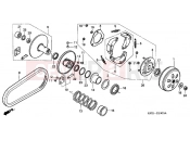 HONDA SES1254 Dylan 125 2004 E-13 DRIVED PAGE