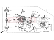 HONDA SES1254 Dylan 125 2004 E-17 CARBURETOR