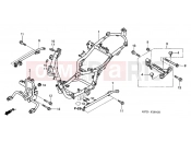 HONDA SES1254 Dylan 125 2004 F-26 FRAME HOUSING
